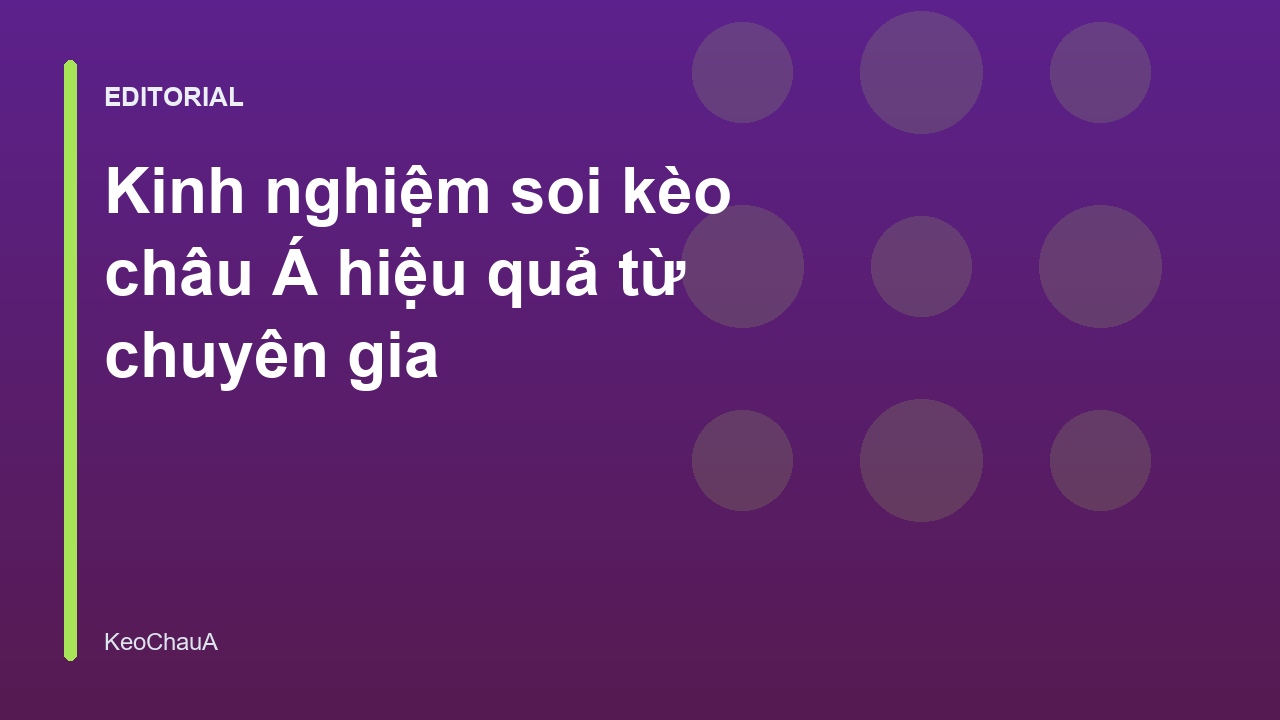 Chuyên gia phân tích tỷ lệ kèo châu Á trên máy tính